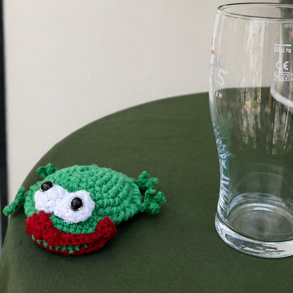 FROG COASTER FOR GLASSES & MUGS