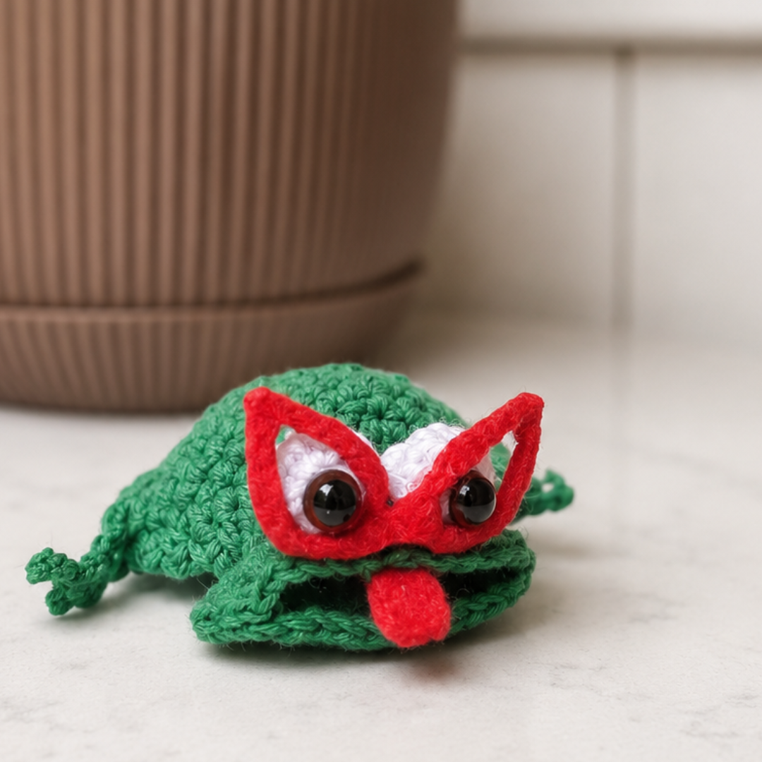 GRANNY TODU TOAD COASTER FOR GLASSES & MUGS