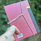BOOKMARK THONG (Sparky Pink with sequins)
