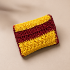 YELLOW AND WHATEVER-IS-LEFT WALLET