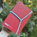 BOOKMARK THONG (Sky blue & Red)