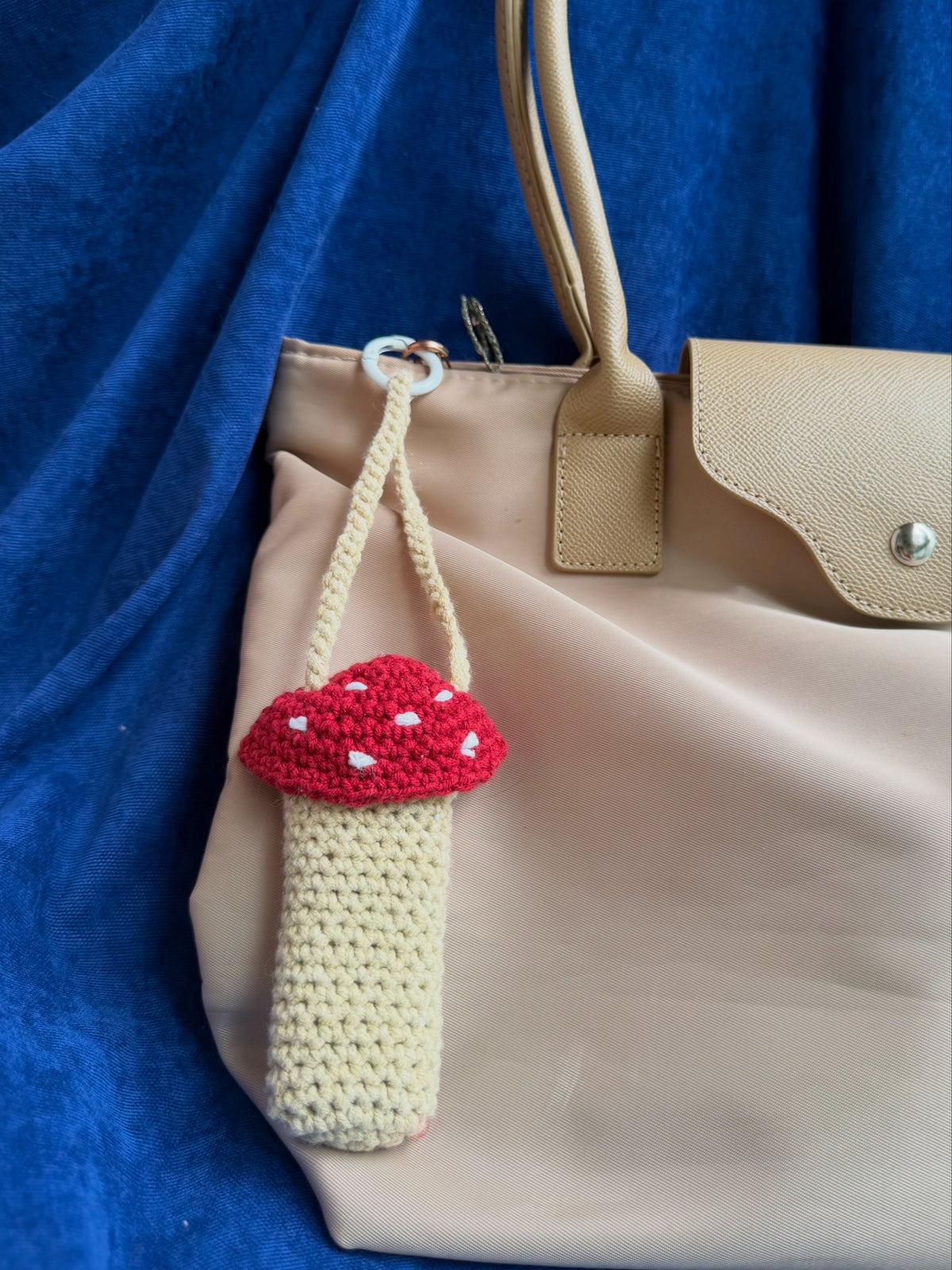 Mushroom Lipstick & Vape Holder / Bag Charm