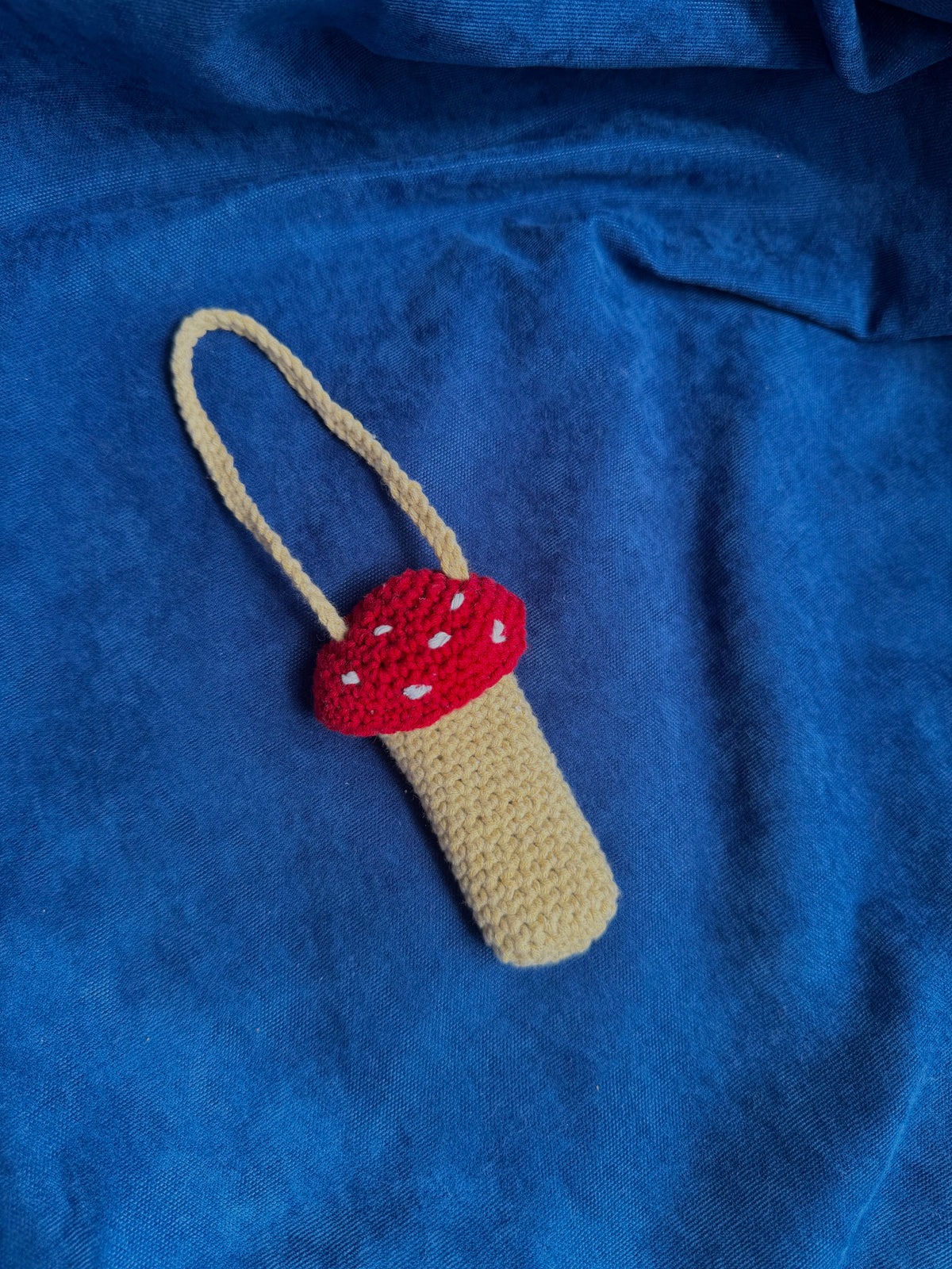 Mushroom Lipstick & Vape Holder / Bag Charm