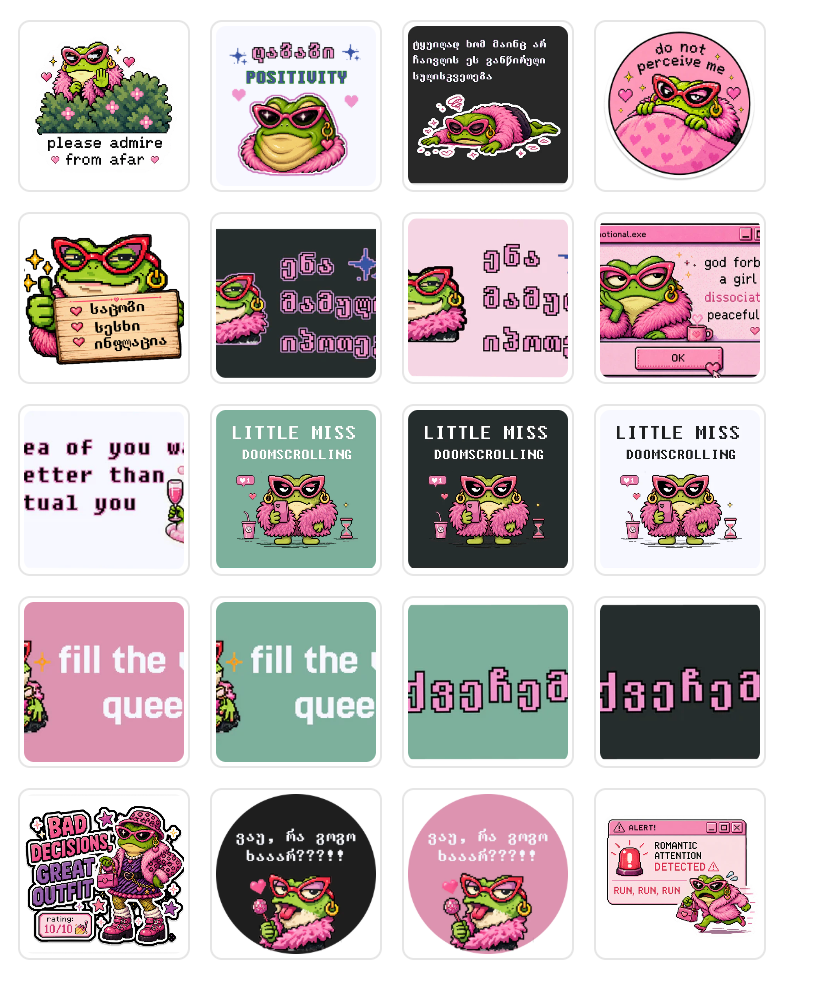 BUILD YOUR OWN VOID STICKER PACK