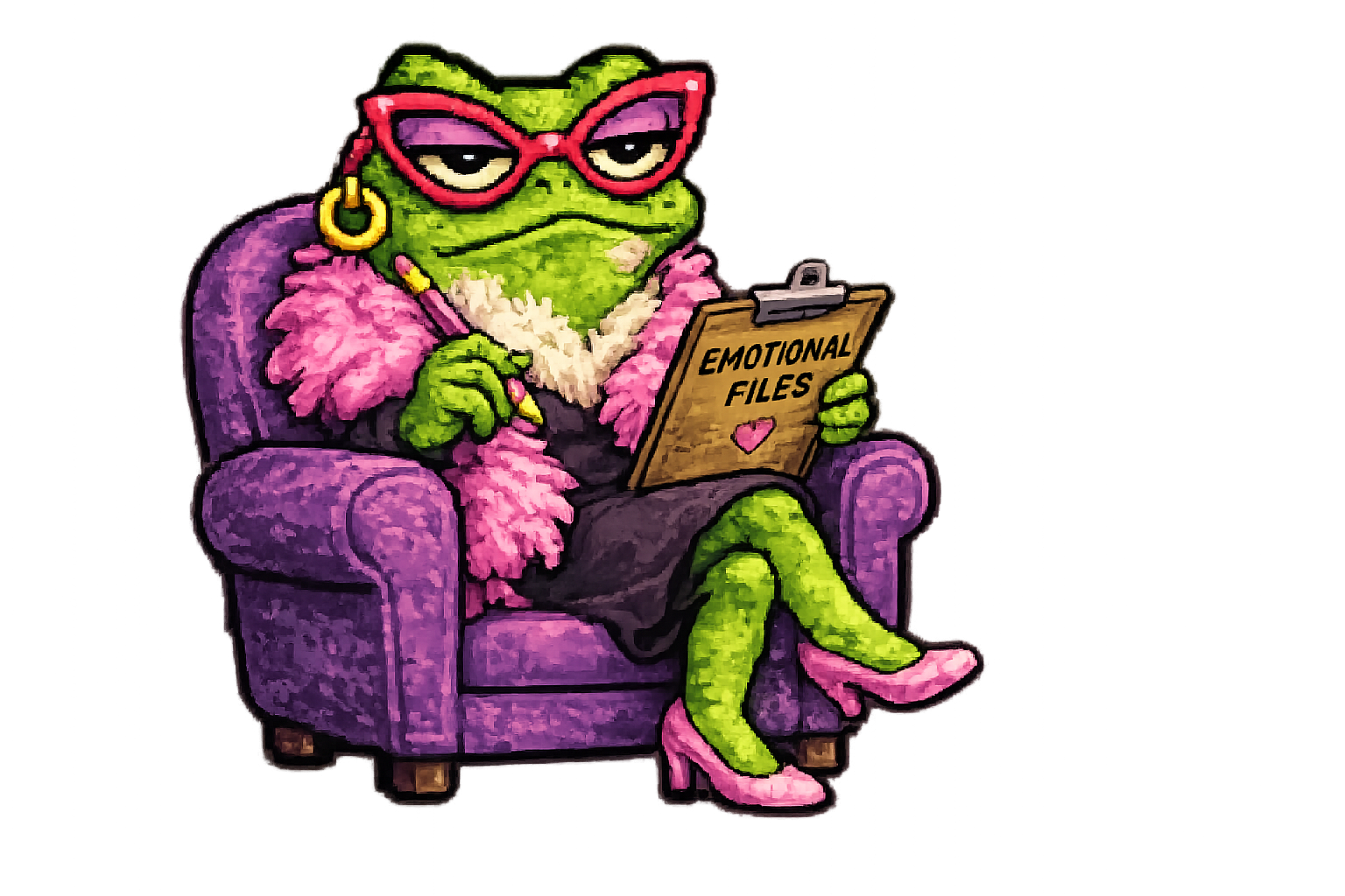 Todu the diagnosis frog